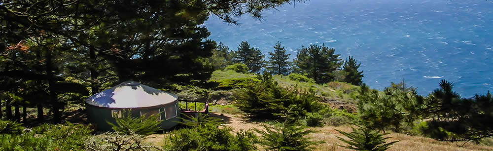 An image of a yurt